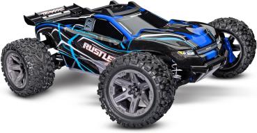 Traxxas Rustler 4x4 Brushless BL-2S RTR ohne Akku und Ladegerät