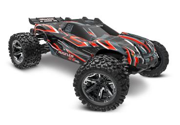 1:10 Traxxas 67376-4BL Rustler VXL Stadium Truck 4WD RTR Brushless Rot