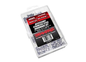Hardware-Kit Edelstahl 4X4 komplett Traxxas Slash 4x4, Stampede 4x4, Rustler 4x4, Hoss 4x4 VXL