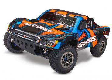 TRAXXAS Slash 4x4 Clipless VXL Ultimate orange 1/10 SC RTR Brushless, ohne Akku und Ladegerät