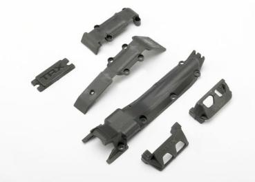 Schutzplatten-Set für Chassis, Getriebe und Servo v/h TRAXXAS 1/16 Slash, E-Revo, Summit