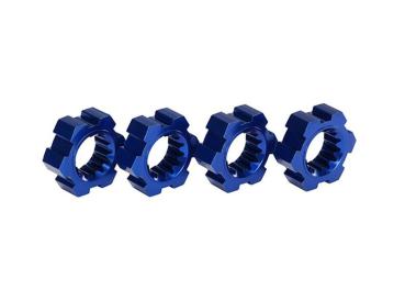 Radmitnehmer Aluminium blau (4) TRAXXAS X-Maxx, XRT