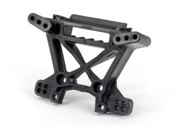 Extreme Heavy Duty Dämpferbrücke schwarz vorne TRAXXAS 4x4 Hoss, Rustler, Slash (für TRX9080 Kit)