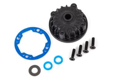 Differential-Gehäuse mit Dichtung & Schrauben TRAXXAS Hoss 4x4