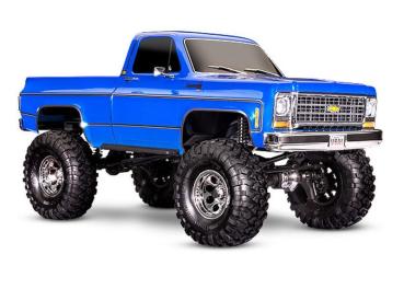 TRAXXAS TRX-4 ChevyK10 High-Trail blau 1/10 Crawler RTR Brushed, ohne Akku und Ladegerät
