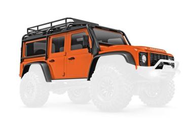 Karosserie TRX-4M Defender orange komplett TRAXXAS