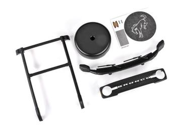 Dachträger, Reifen-Cover, Verkleidung, Grill für TRX9711 TRAXXAS TRX-4M Bronco