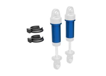 GTM Dämpfer-Gehäuse 6061-T6 Aluminium blau (2) TRAXXAS TRX-4M