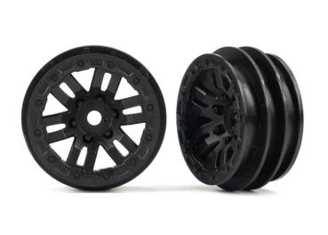 Felgen 1.0 schwarz (2) TRAXXAS TRX-4M