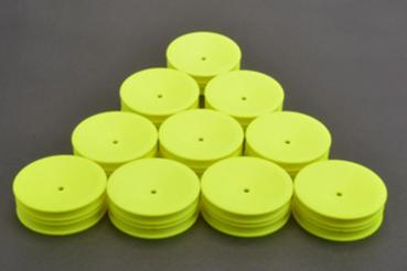 1:10 Felgen Offroad Front 4WD - 12mm Sechskant - Neon Gelb- (5 Paar)