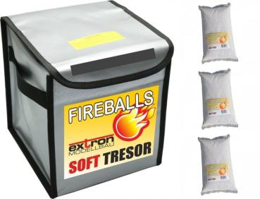 FIREBALLS Soft Tresor inkl. 3 x 1 Liter FIREBALLS