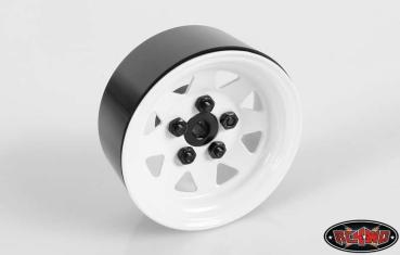 5 Lug Wagon 1.9 Steel Stamped Beadlock Wheels (White) RC4WD (4)