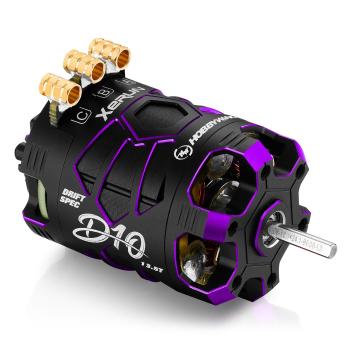 Hobbywing Xerun D10 Brushless Drift Motor 13.5T Violett