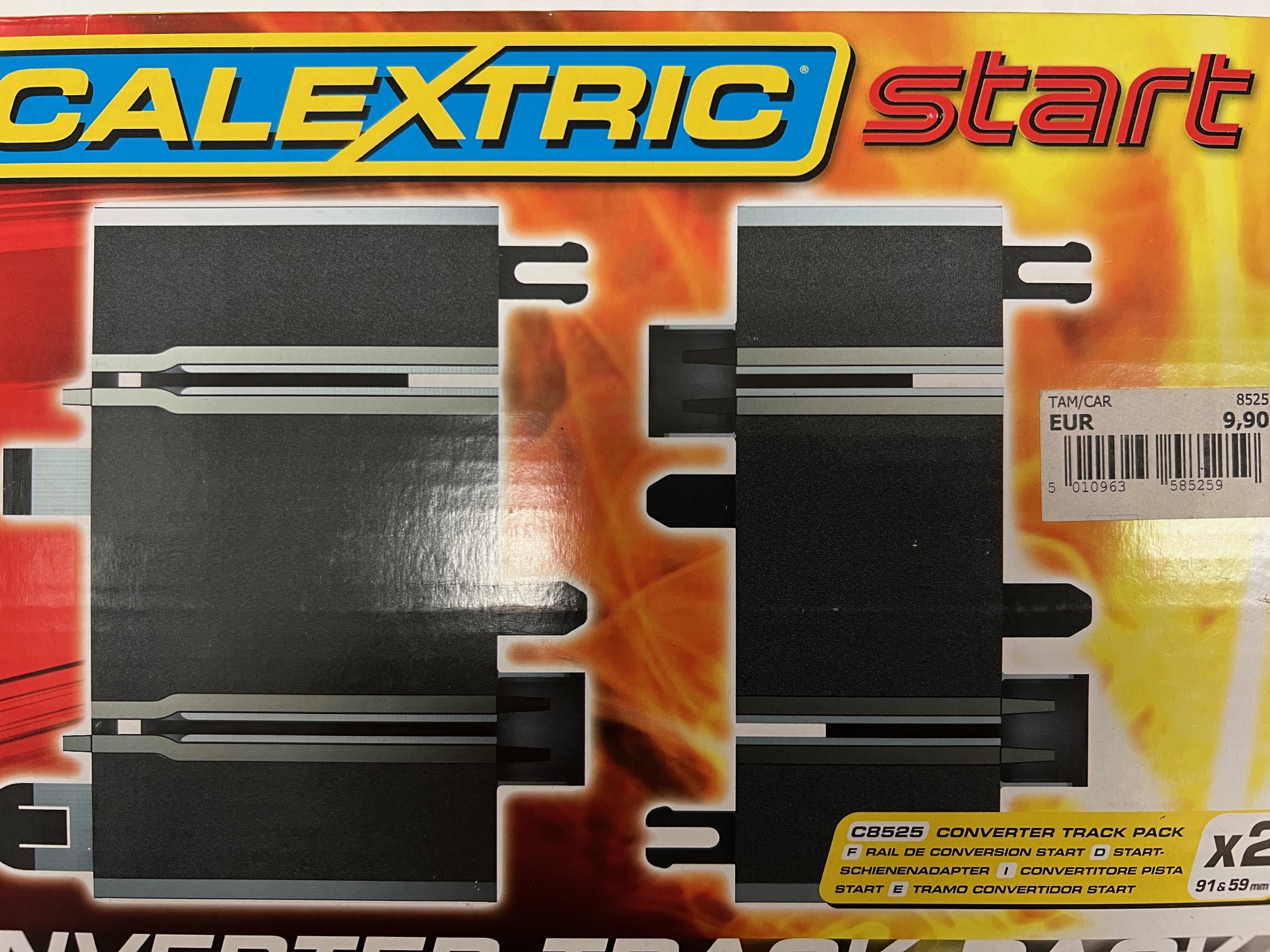 Scalextric converter track pack deals