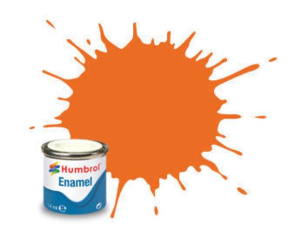 Humbrol 018 Orange, Glänzend 14 ml