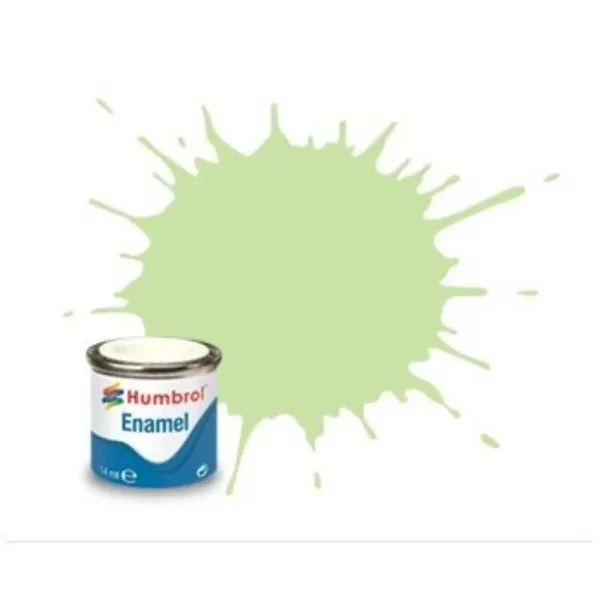 Humbrol 036 Matt Pastel Green, Glänzend 14 ml