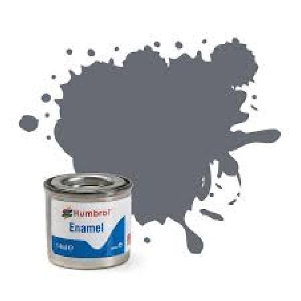 Humbrol 123 Extra Dunkel Seegrau, Matt 14ml