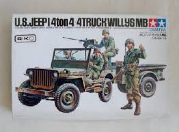 1:35 U.S.JeepI / 4ton 4x4 Truck Willys MB