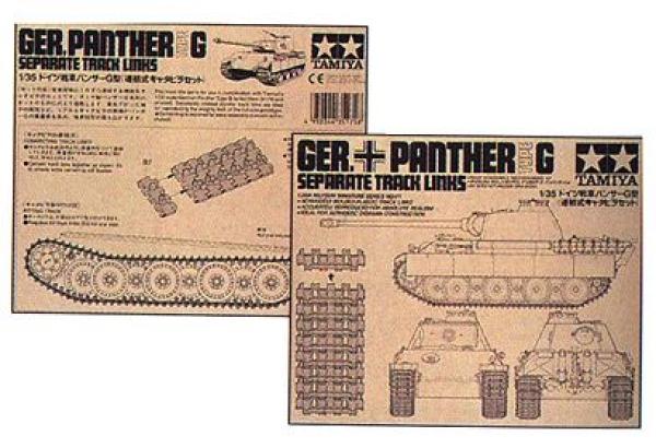 1:35 Kettenglieder für Panther Type G