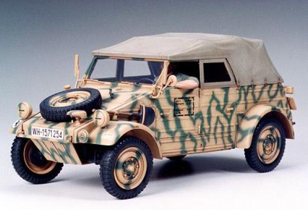 1:35 KÜBELWAGEN EUROPEAN CAMP.