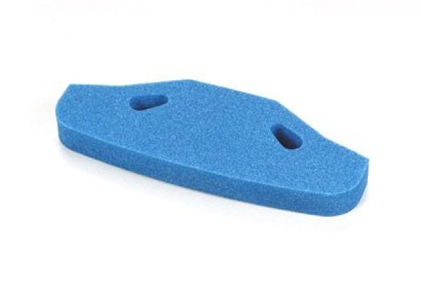 TT-01/TGS Urethan-Stoßfänger blau