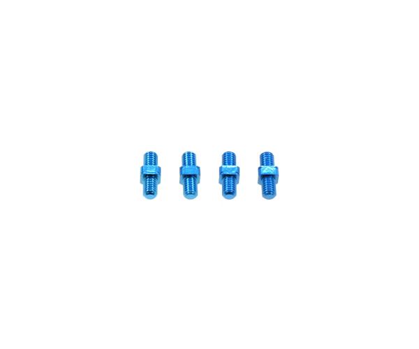 Li/Re-Gewindestange 3x10mm (4) Alu blau