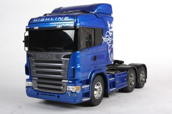 1:14 RC Scania R620 6x4 Highline blau lackiert