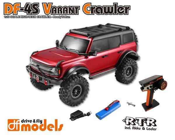 DF-4S Crawler Varant Metallic-Rot 313 mm Scale - RTR