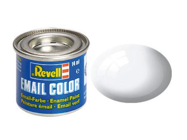 Email Color Weiß, glänzend, 14ml, RAL 9010