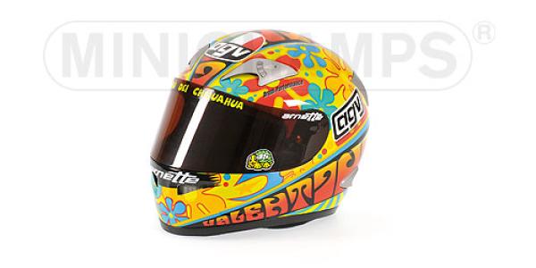 AGV HELMET – VALENTINO ROSSI – WORLD CHAMPION MOTOGP VALENCIA 2003