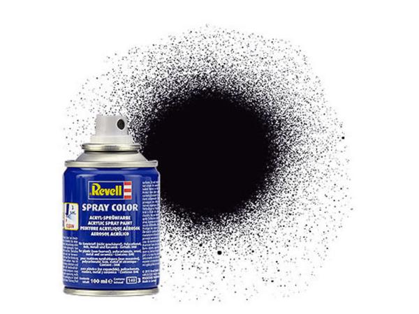 Spray schwarz,matt