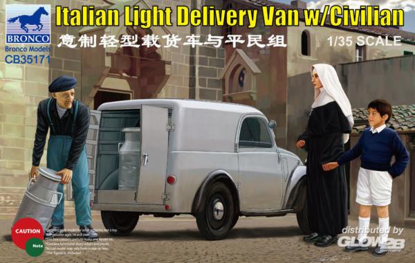 1:35 Italian Delivery Van w/civilian