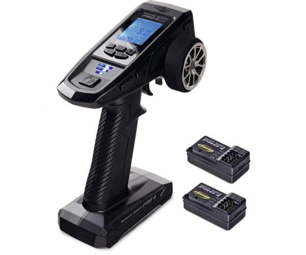 FS 4K Reflex Wheel Pro 4 2.4GHz LCD mit 2 Empfängern