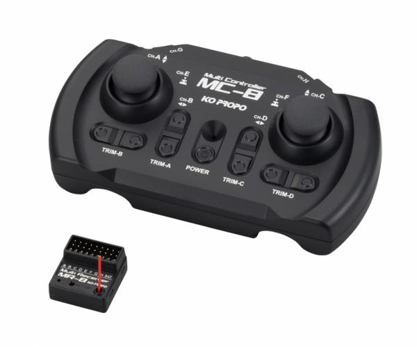 KO 8 Kanal MC-8 MX-F TR Set 2,4GHz