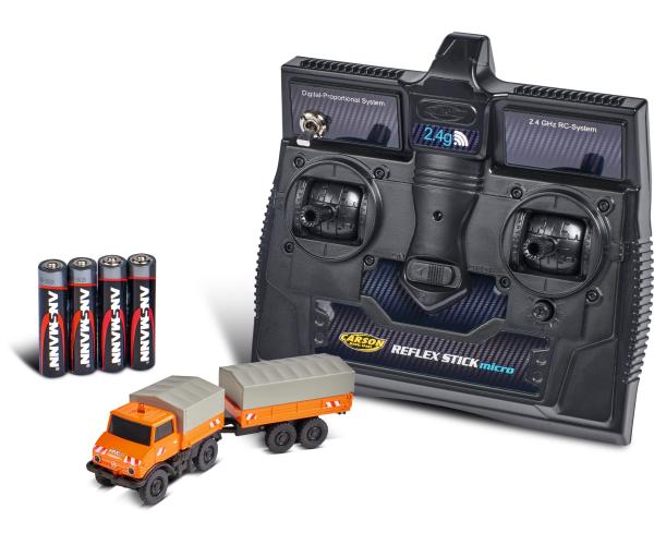 1:87 M-B Unimog U406 m.Hän.100%RTR orang