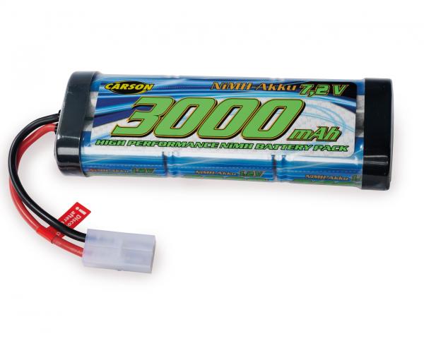 7,2V/3000mAh NiMH Race Akku TAMIYA Stecker