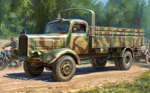 1:35 Heavy German Cargo Truck L 4500 S