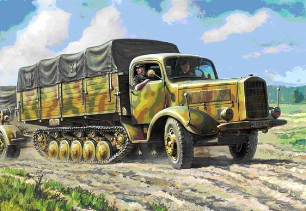 1:35 Maultier L-4500R German Halftrack