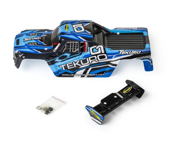 1:10 Karosserie-Set Tekuro grau/blau