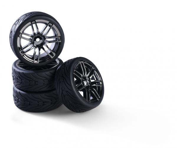 1:10 Räderset (4) Design 14Sp.rauch 26mm