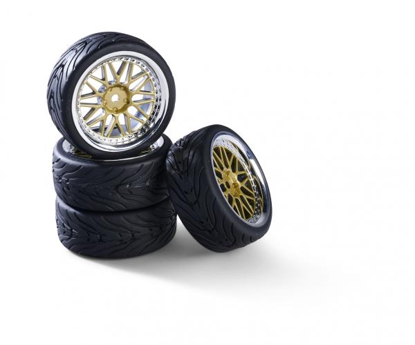 1:10 Räderset(4) Y-Design1 gold/chr.26mm
