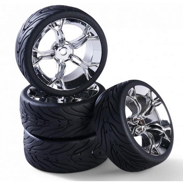 1:10 Räderset Y-Design4 (4) chrom 26mm