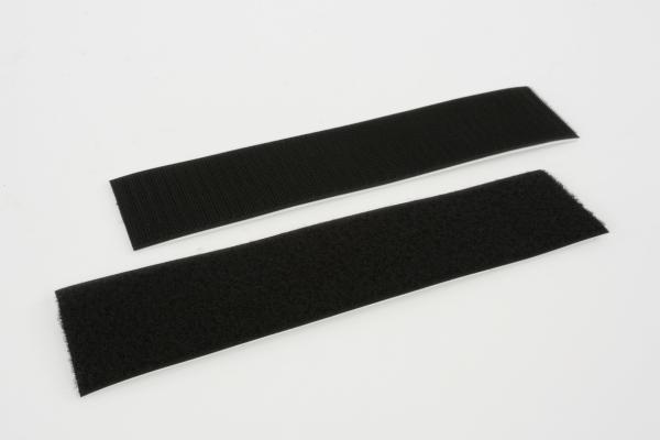 Klettband schwarz / 50mm ( VE=250 mm)