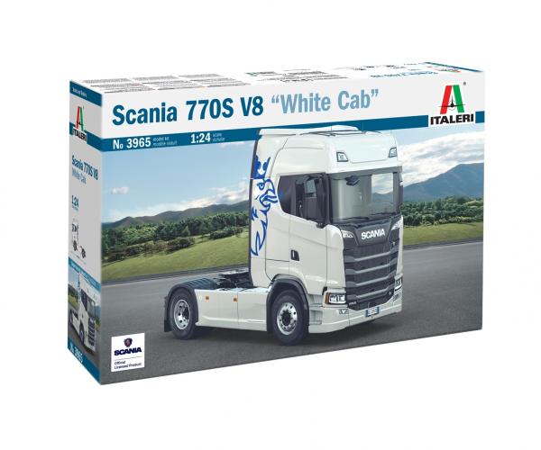 1:24 Scania 770 S V8 White Cab