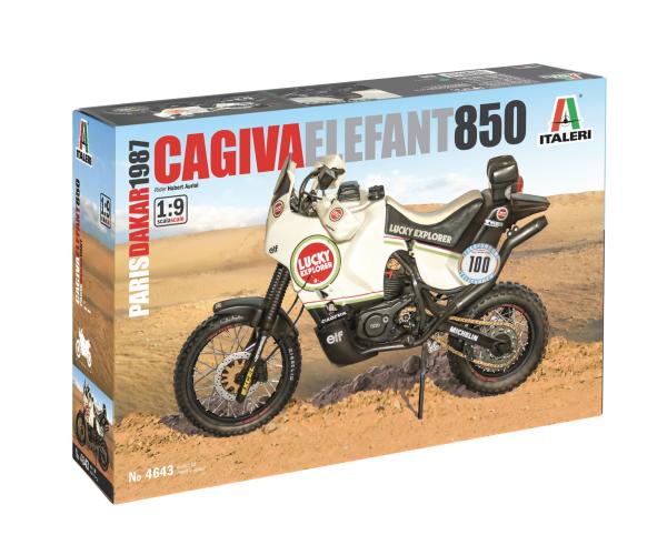 1:9 Cagiva Elefant 850 Paris-Dakar 1987