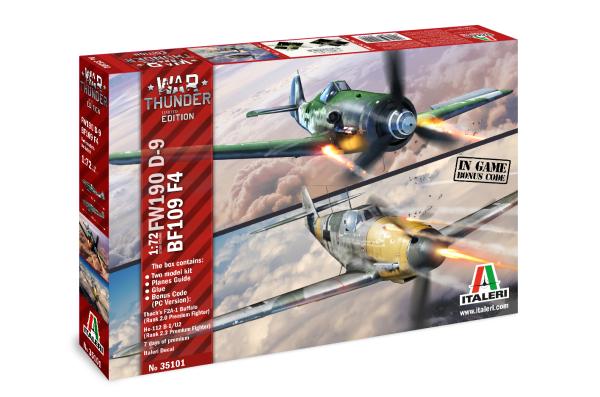 1:72 W.T. - BF 109 F-4 & FW 190 D-9