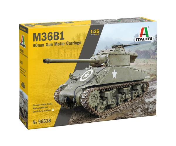 1:35 90mm Gun Motor Carriage M36B1