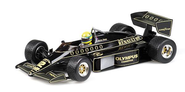 LOTUS RENAULT 97T – AYRTON SENNA – GP PORTUGAL 1985 (W/RAIN TYRES) - L.E. 1002 pcs.