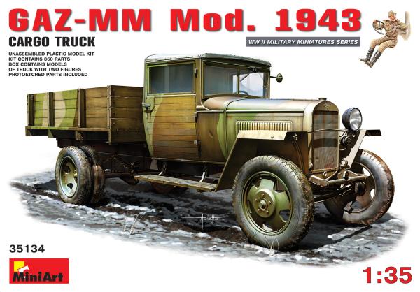 1:35 GAZ-MM Mod.1943 LASTWAGEN