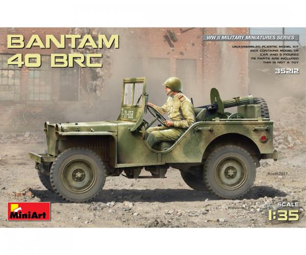 1:35 Bantam 40 BRC (5) Leicht Fahrzeug